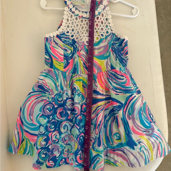 Lilly Pulitzer Little Kinley Dress 3 Toddler EUC - Picture 6 of 6